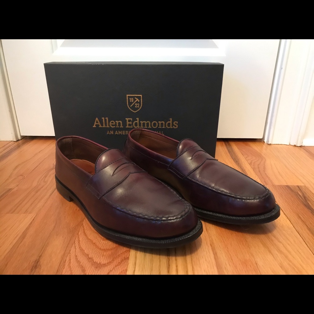 Allen Edmonds Patriot V Tread Shoes Size 13 3E.